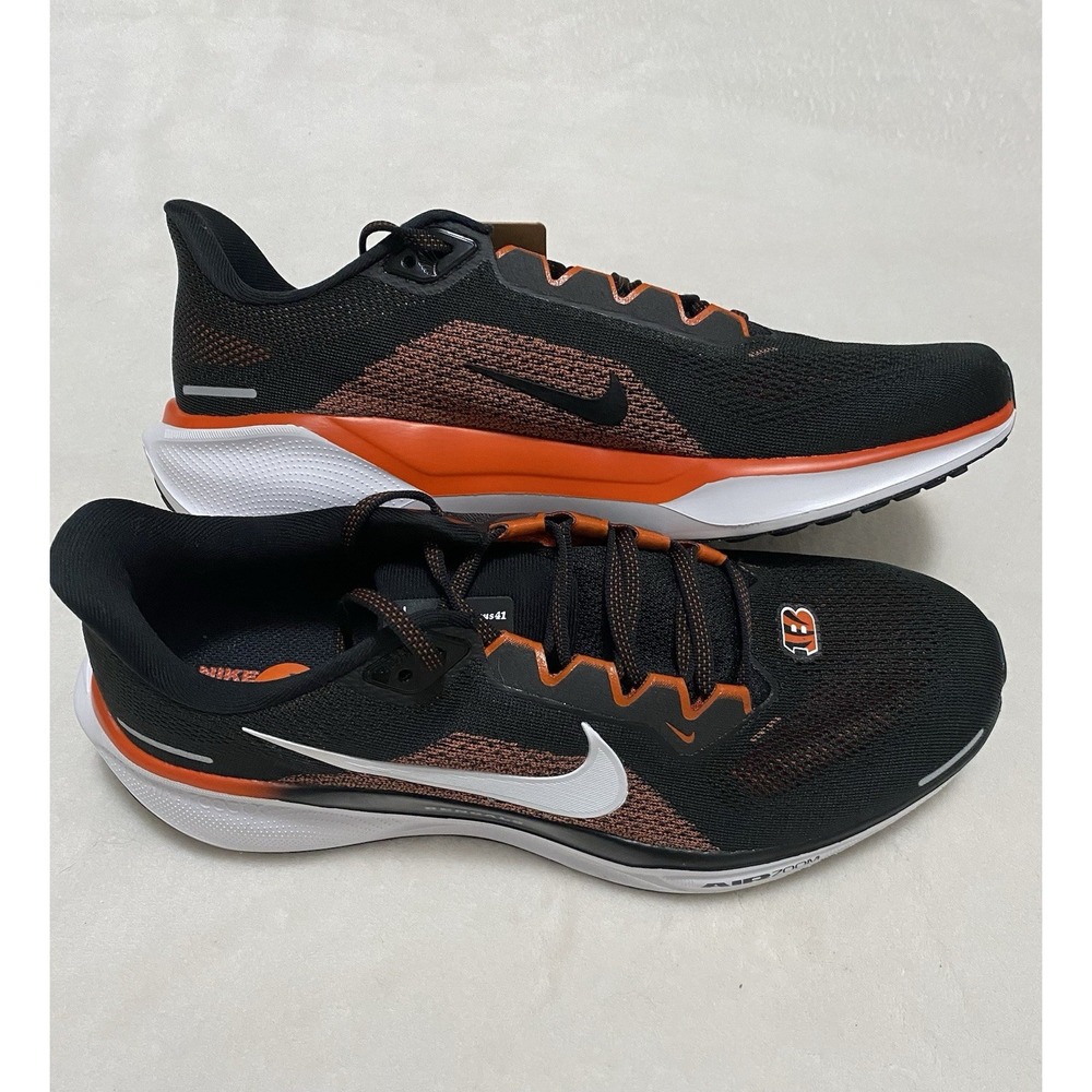 Nike‎ NFL X Air Zoom Pegasus 41 Cincinnati Bengals Size 11 Sneakers FZ5072-001